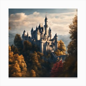 Cinderella Castle 2 Canvas Print