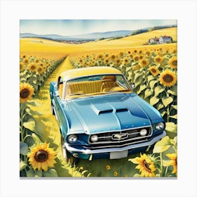 Car Art 33 Canvas Print