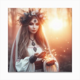 Elven Beauty Canvas Print