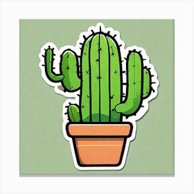 Cactus 58 Canvas Print
