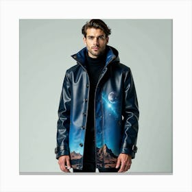 Space Jacket Canvas Print