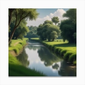 Landscape Painting 152 Canvas Print