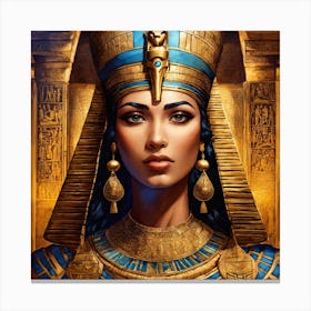 Egyptian Queen 2 Canvas Print