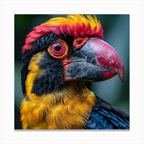 Colorful Parrot 36 Canvas Print