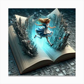 Alice In Wonderland 27 Canvas Print