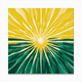 Sunburst 3 Canvas Print