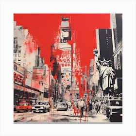 Times Square 4 Canvas Print