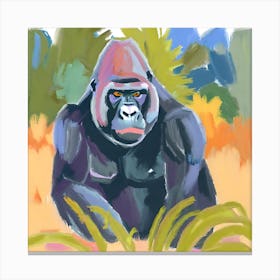 Western Lowland Gorilla 03 1 Canvas Print