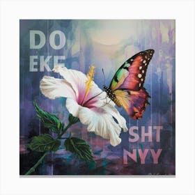 Do Epic Shit Navy & Pink Canvas Print Canvas Print