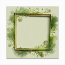 Frame With Dill Canvas Print