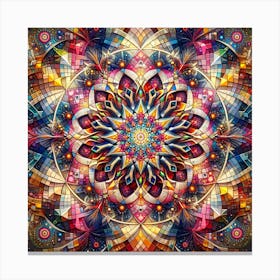 Mandala 108 Canvas Print