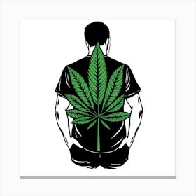 Marijuana Leaf Canvas Print