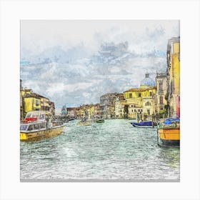 Grand Canal Venice Canvas Print