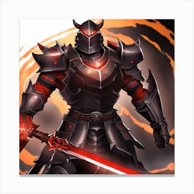 Warrior Zed 1 Canvas Print