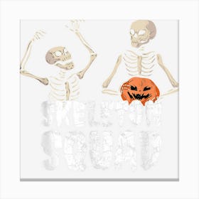 Skeleton Squad Canvas Print