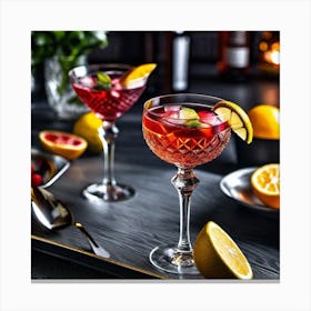 Cocktail 7 Canvas Print