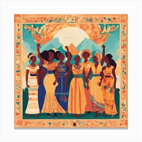 Women Of Color 1 Canvas Print