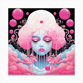 Pink Cloud Canvas Print