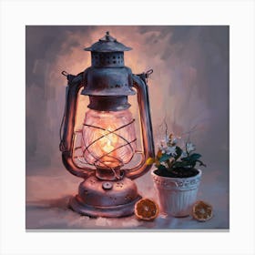 Old Lantern 2 Canvas Print