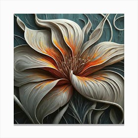 Flower Painting 4 Canvas Print