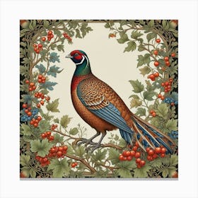 Vintage Bird Illustration (6) Canvas Print