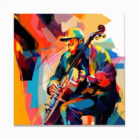 Jazz Musician 93 Canvas Print