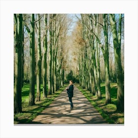 Keukenhof Gardens Netherlands Vintage Botanical 9 Canvas Print