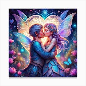 Fairy Kiss Canvas Print