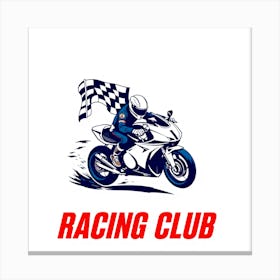 Racing Club Canvas Print