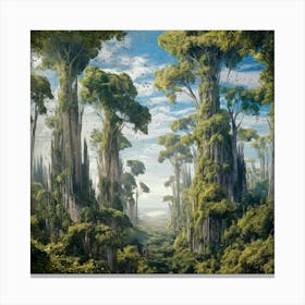 Forest Giant Canvas Print