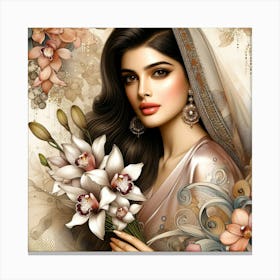 Exotic Beauty Artwork 102 Canvas Print