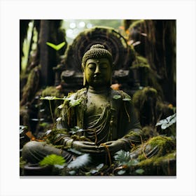 Buddha Series01 Csaba Fikker For Ai Art Depot 17 Canvas Print