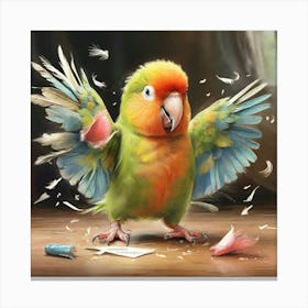 Parrot 23 Canvas Print