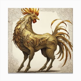 Rooster 2 Canvas Print