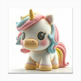 Unicorn Figurine 59 Canvas Print