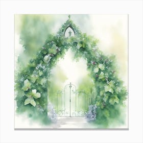 Wedding Gate Canvas Print