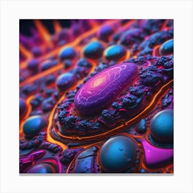 3d Rendering Of A Cell Canvas Print