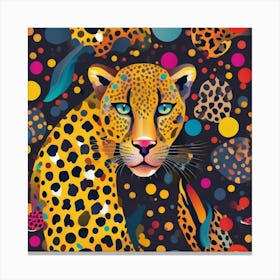Leopard Seamless Pattern Canvas Print