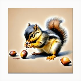 Chipmunk 6 Canvas Print