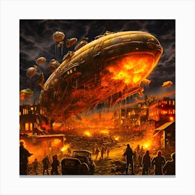 Zeppelin Canvas Print