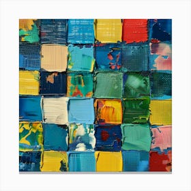 Squares 28 Canvas Print