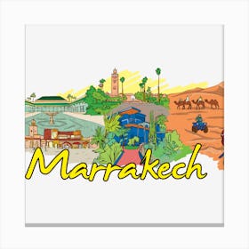 Marrakech Canvas Print