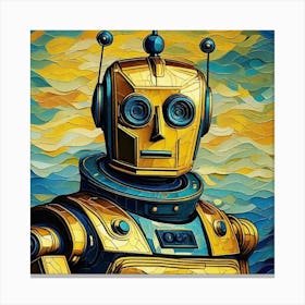 Star Wars C-3po Canvas Print