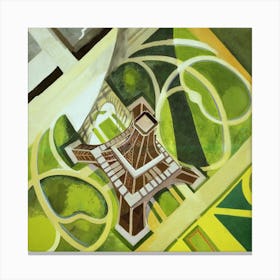 Eiffel Tower, Robert Delaunay Canvas Print