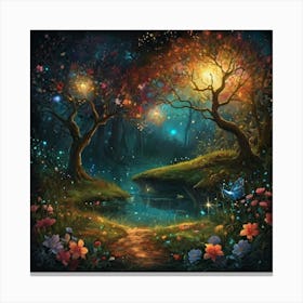 Fairy Forest Canvas Print