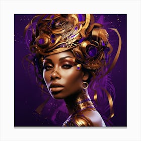 Afrofuturism 80 Canvas Print