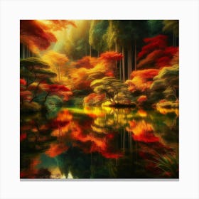 Autumn Forest 6 Canvas Print