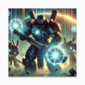 Starlight Guardians Comet Hammers Canvas Print