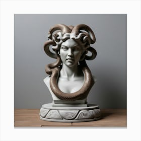 Medusa Artwork Canvas Print