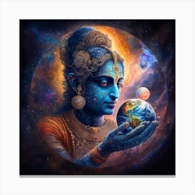 Shree Krishna 2 Canvas Print